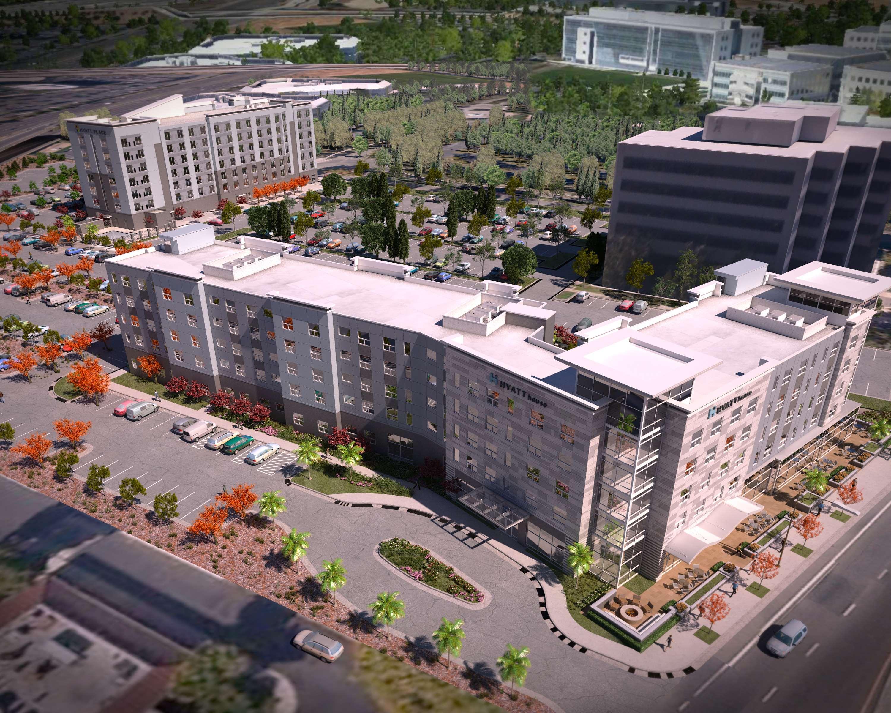 Hyatt House San Jose Airport Hotell Eksteriør bilde